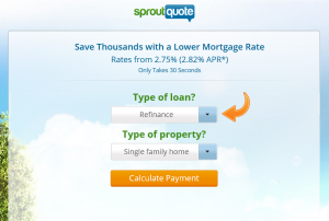 SproutQuote.com Mortgage Leads sproutquote